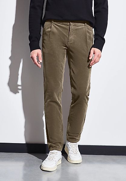 STREET ONE MEN Cordhose Middle Waist günstig online kaufen