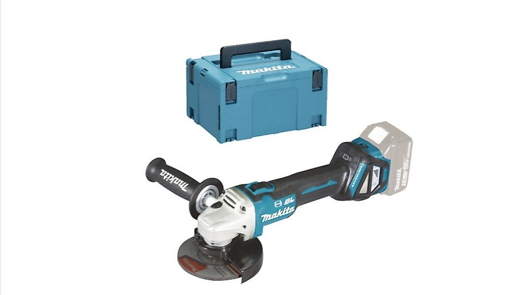 Makita Akku-Winkelschleifer Akku-Winkelschleifer DGA513ZJ 18V im MAKPAC Gr. günstig online kaufen