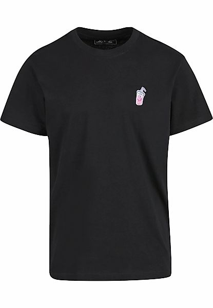 MisterTee T-Shirt "MisterTee Herren Good Vibes Drink Tee EMB" 1 Stk. tlg. günstig online kaufen