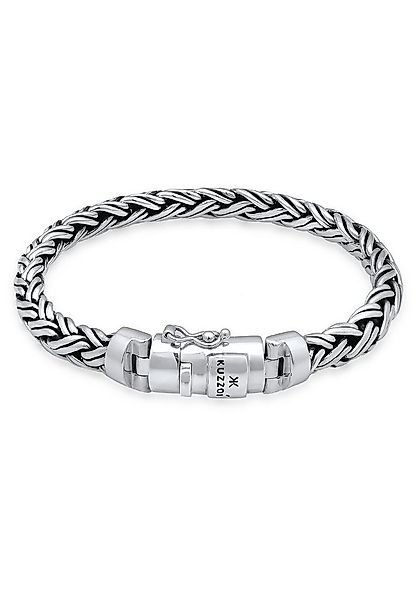 Kuzzoi Armband Herren Panzer Glieder Kastenverschluss 925 Silber günstig online kaufen