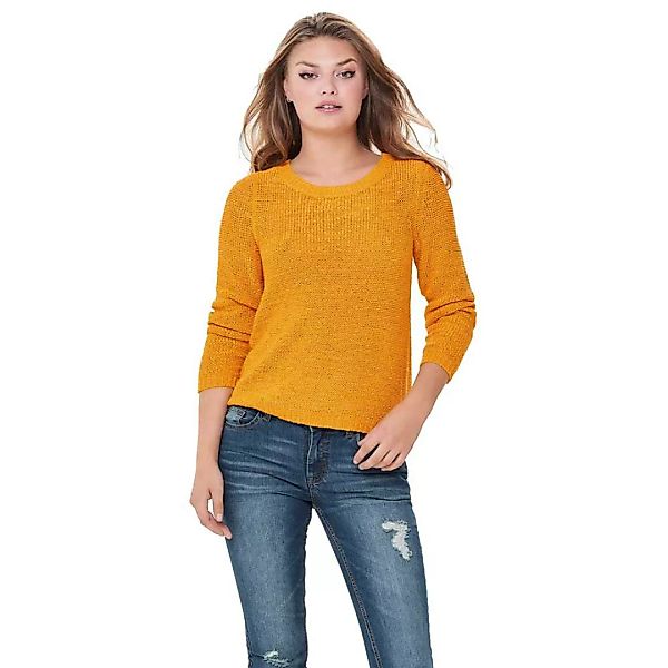 Only Genna Xo Knit Pullover L Golden Yellow günstig online kaufen