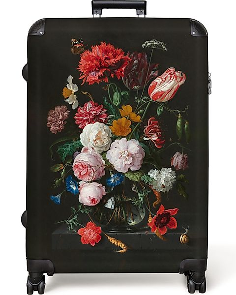 NoBoringSuitcases.com© Hartschalen-Trolley Blumen - Kunst - günstig online kaufen