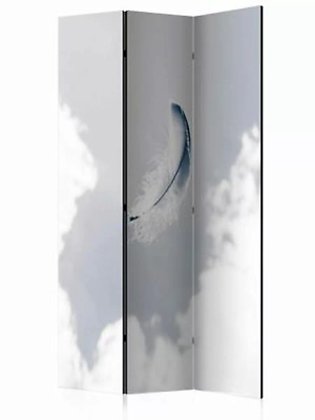 artgeist Paravent Angelic Feather [Room Dividers] blau-kombi Gr. 135 x 172 günstig online kaufen