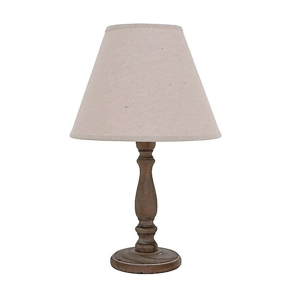 Grafelstein Tischleuchte Tischlampe FARMY braun rustikal günstig online kaufen