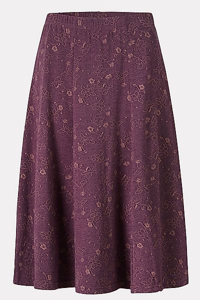 Himalaya Clothing Jerseyrock Rock Damen mit floralem Jacquardmuster - Jerse günstig online kaufen