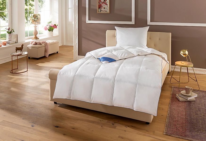 Hanse by RIBECO Daunenbettdecke + Federkissen "Lina" Spitzenqualität zum Su günstig online kaufen