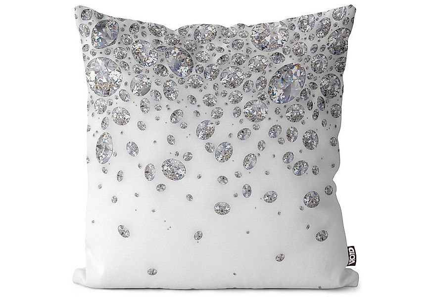 VOID Kissenbezug, (1 Stück), Diamanten Steine Schmuck Edelstein Weiß Karat günstig online kaufen