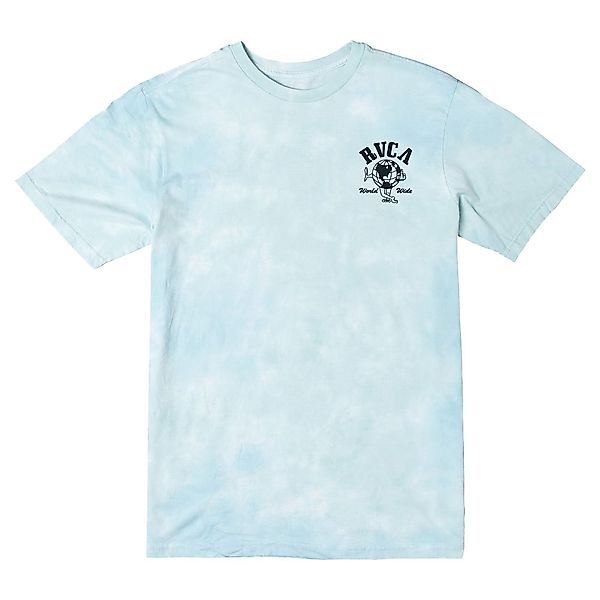 Rvca Worldcrass Kurzärmeliges T-shirt M Blu Mble Tie De günstig online kaufen