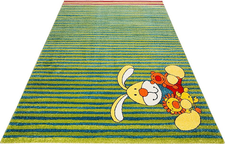 Sigikid Kinderteppich "Semmel Bunny" rechteckig 13 mm Höhe günstig online kaufen