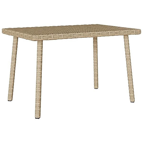 vidaXL Gartentisch Garten-Couchtisch Rechteckig Beige 60x40x37 günstig online kaufen