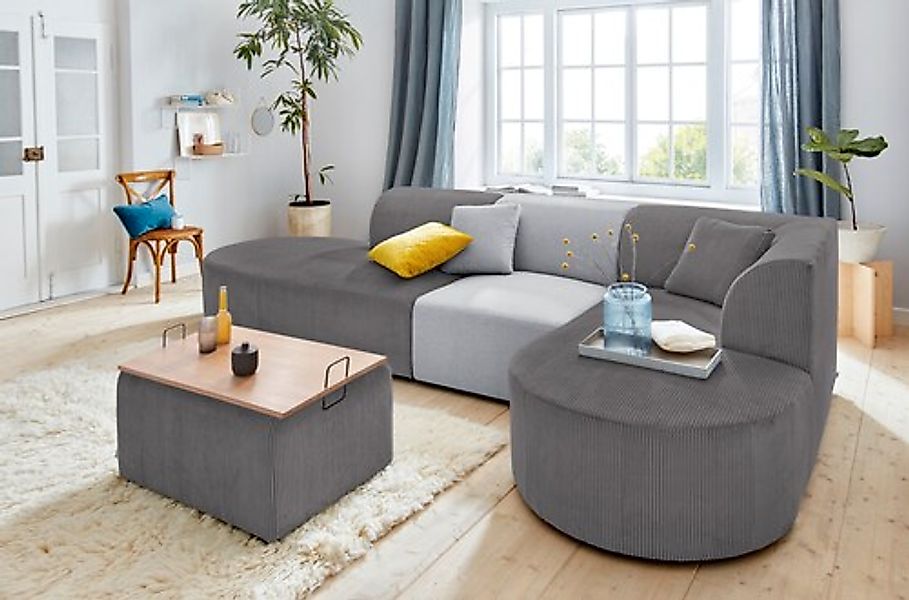 OTTO home Sofa-Eckelement »Alesund« als Einzelelement oder Modulteil günstig online kaufen