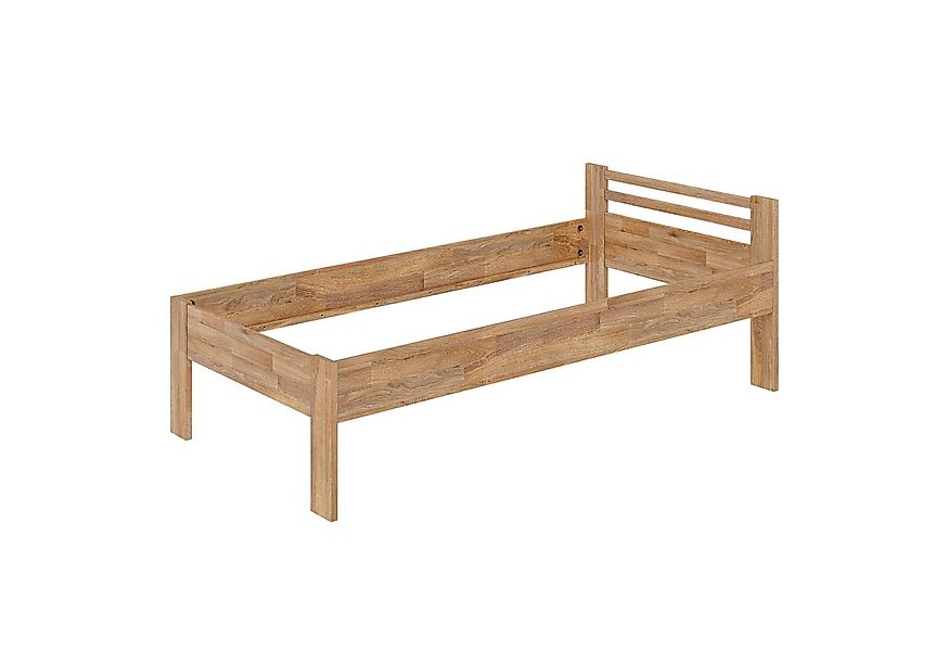 skølm Massivholzbett Fenrir, Seniorenbett mit Komforthöhe 51 cm (100x200 cm günstig online kaufen