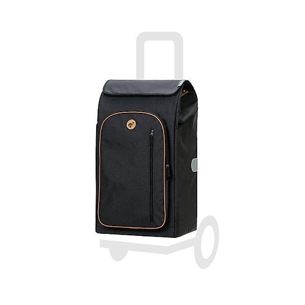 Andersen Einkaufstrolley Tasche Folke schwarz, Thermofach günstig online kaufen