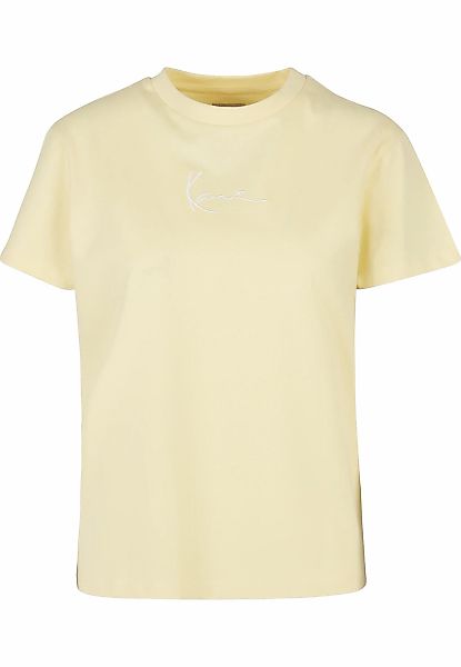 Karl Kani T-Shirt "Karl Kani Damen KW221-001-2 Small Signature Tee light ye günstig online kaufen