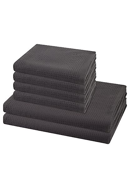 ROSS Handtuch Set Pique, Pique (Spar-Set, günstig online kaufen