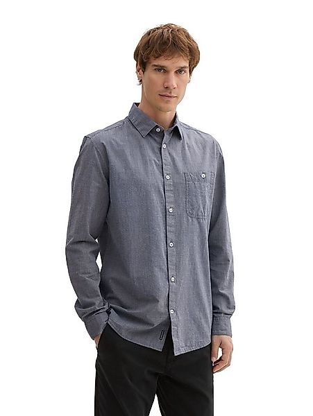 TOM TAILOR Langarmhemd mit Brusttasche günstig online kaufen