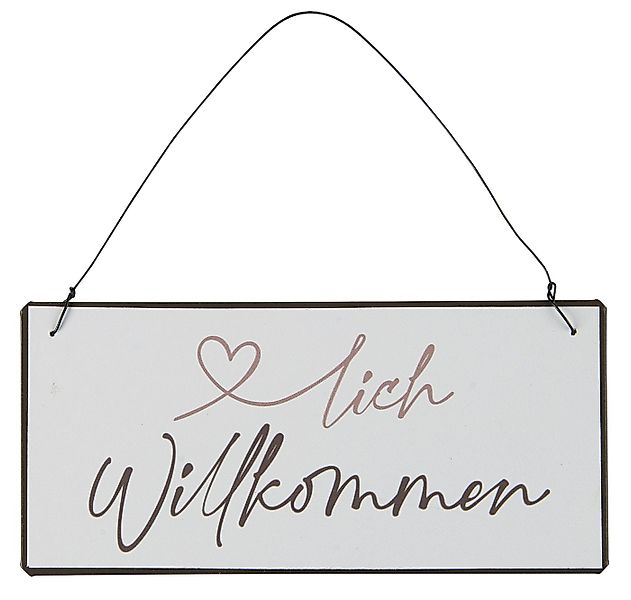 Ib Laursen Metallschild Ib Laursen - Schild Blechschild Metallschild "Herzl günstig online kaufen