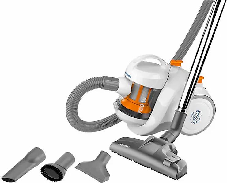 Hyundai Bodenstaubsauger »VC009«, 700 W, beutellos, ECOMotor, 2xHEPA-Filter günstig online kaufen
