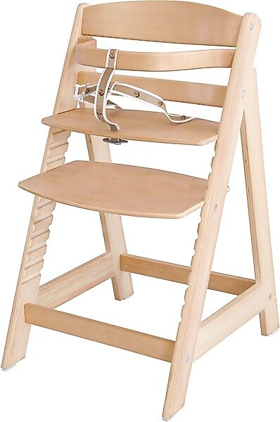 roba® Hochstuhl »Treppenhochstuhl Sit up III, natur«, aus Holz günstig online kaufen