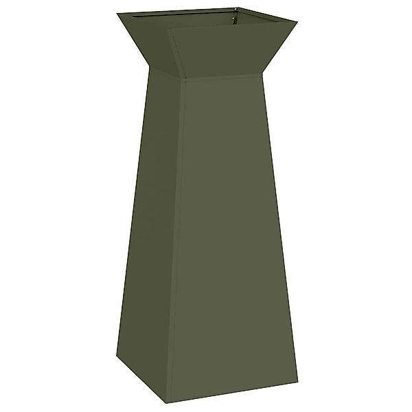 vidaXL Blumentopf Säulen Pflanzer Olivgrün 40 günstig online kaufen