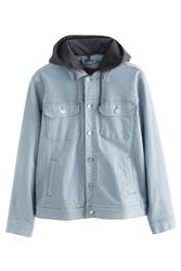 Next Jeansjacke Denim-Jacke mit Kapuze (1-St) günstig online kaufen