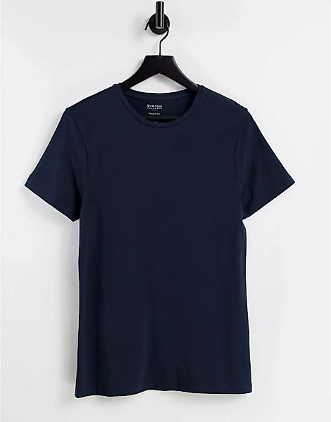 Burton – Kurzärmliges Muskel-T-Shirt in Marineblau günstig online kaufen