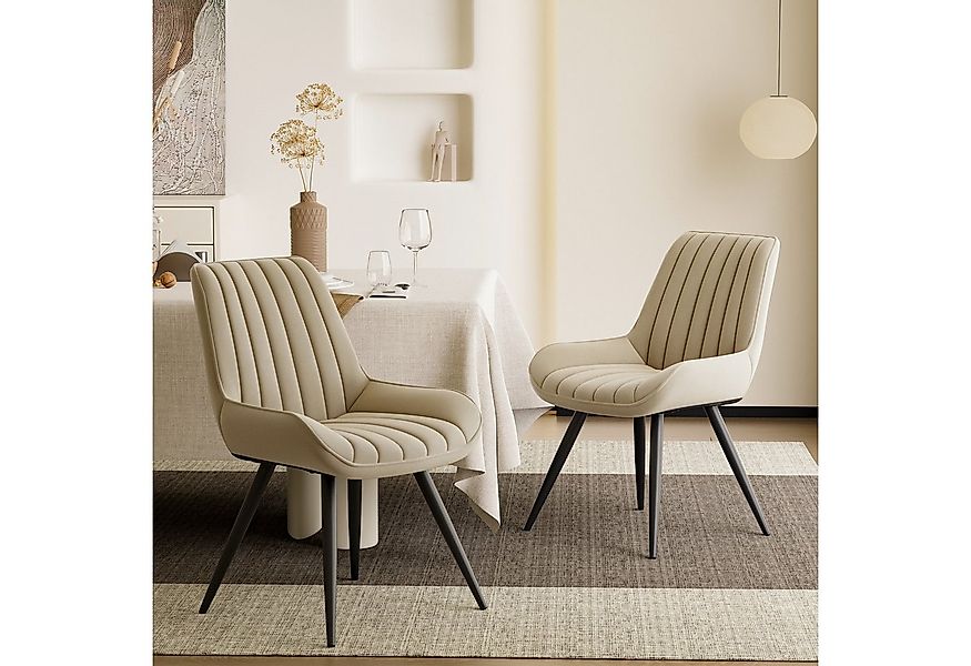 HawthyHome Esszimmerstuhl Stuhlset – Polsterstühle, Moderner Küchenstuhl (2 günstig online kaufen
