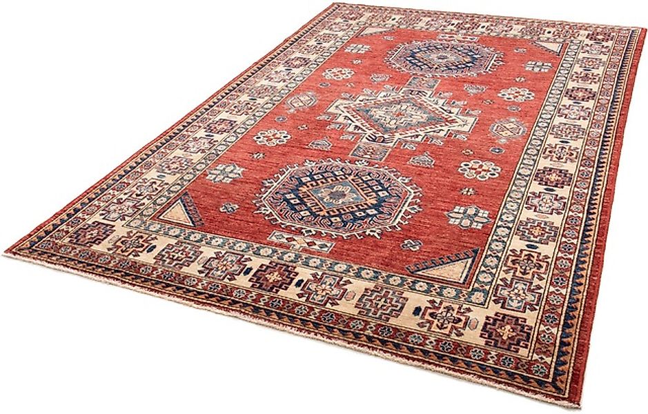 morgenland Orientteppich »Ziegler - Kazak - 238 x 176 cm - rot«, rechteckig günstig online kaufen