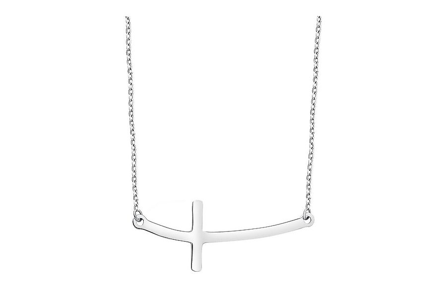 Sofia Milani Kette mit Anhänger Kreuz, 925 Silber Damen Schmuck - N0234 günstig online kaufen