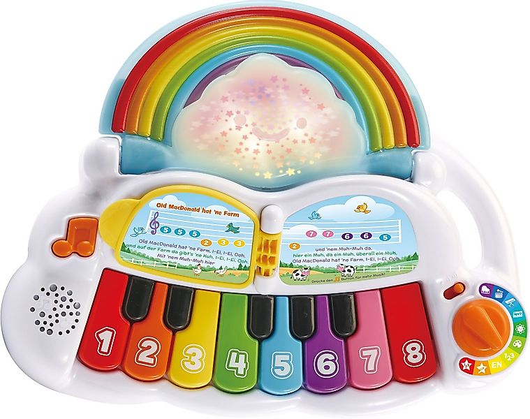 Vtech® Spielzeug-Musikinstrument VTechBaby, Babys Regenbogen-Keyboard günstig online kaufen
