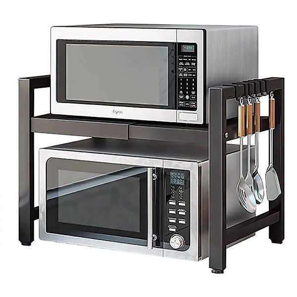 REDOM Küchenregal Mikrowellenregal ausziehbar Ablageregal, 2-Stufiges günstig online kaufen
