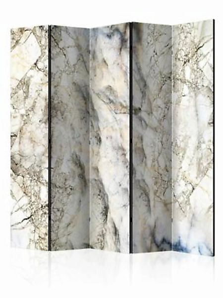 artgeist Paravent Marble Mystery II [Room Dividers] beige/braun Gr. 225 x 1 günstig online kaufen