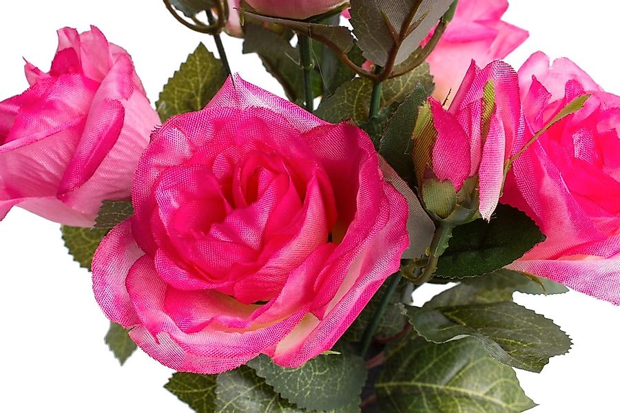 Botanic-Haus Kunstblume "Rosenbusch" günstig online kaufen