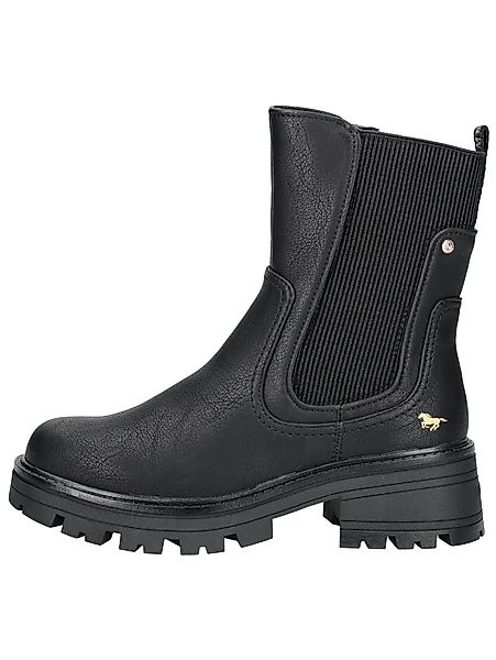 Mustang Shoes Stiefelette "Mustang Shoes Stiefelette Lederimitat/Textil" günstig online kaufen
