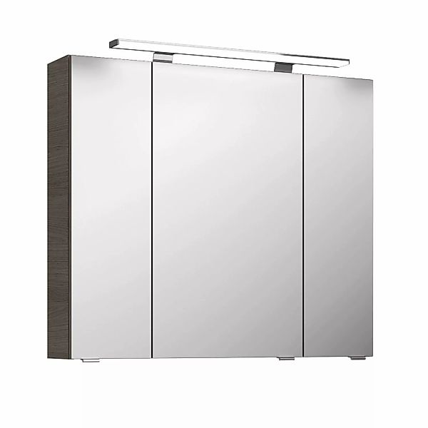 Pelipal Spiegelschrank Serie 4010 Graphit 80 cm günstig online kaufen