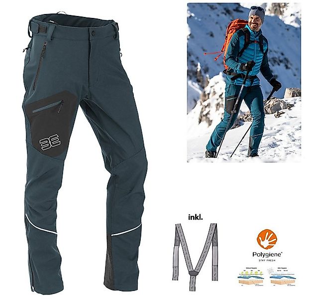Maul Skihose Maul - Monte Tamaro 2XT - Herren Softshell Tourenhose, navy günstig online kaufen