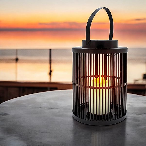 Spetebo LED Solarleuchte rund mit LED günstig online kaufen
