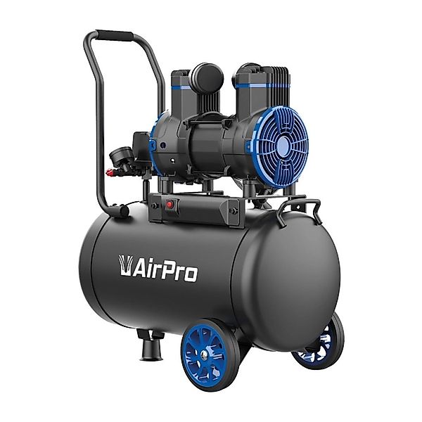 DeTec. 2 PS Luftkompressor 35L Ölfrei Kompressor Geräuscharmer Druckluftkom günstig online kaufen