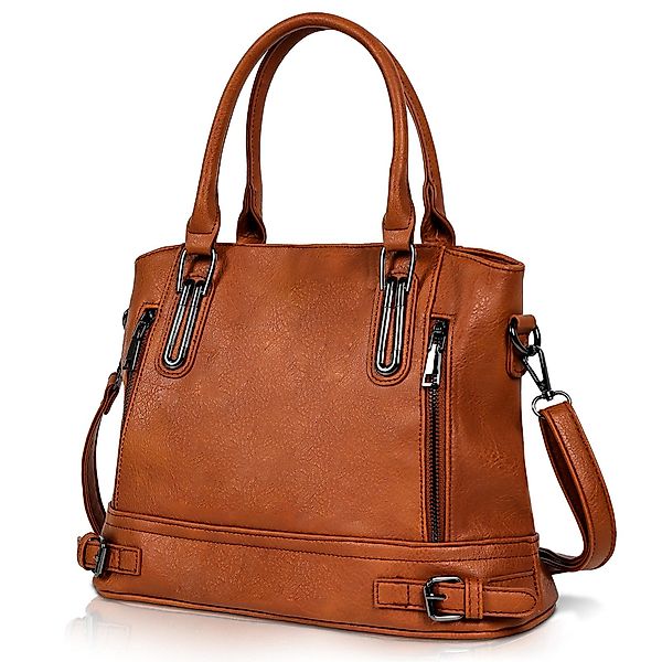 Fassiona Henkeltasche Handtasche Leder Henkeltasche Top günstig online kaufen