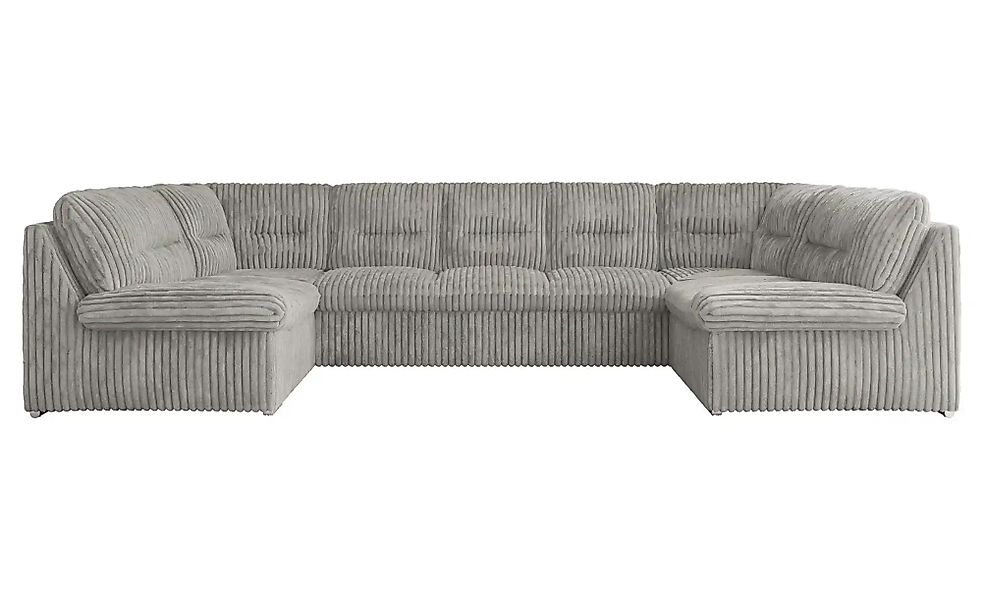 Wohnlandschaft mit Schlaffunktion Comodo ¦ silber ¦ Maße (cm): B: 340 H: 93 günstig online kaufen