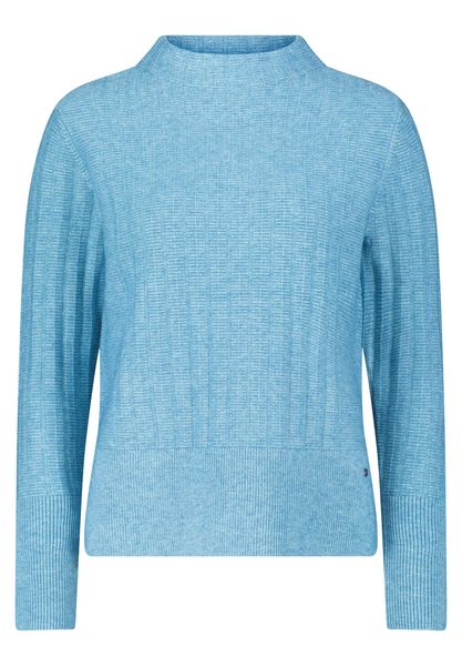 Betty&Co Strickpullover "Damen Strickpullover mit Struktur" 1 Stk. tlg. Kra günstig online kaufen