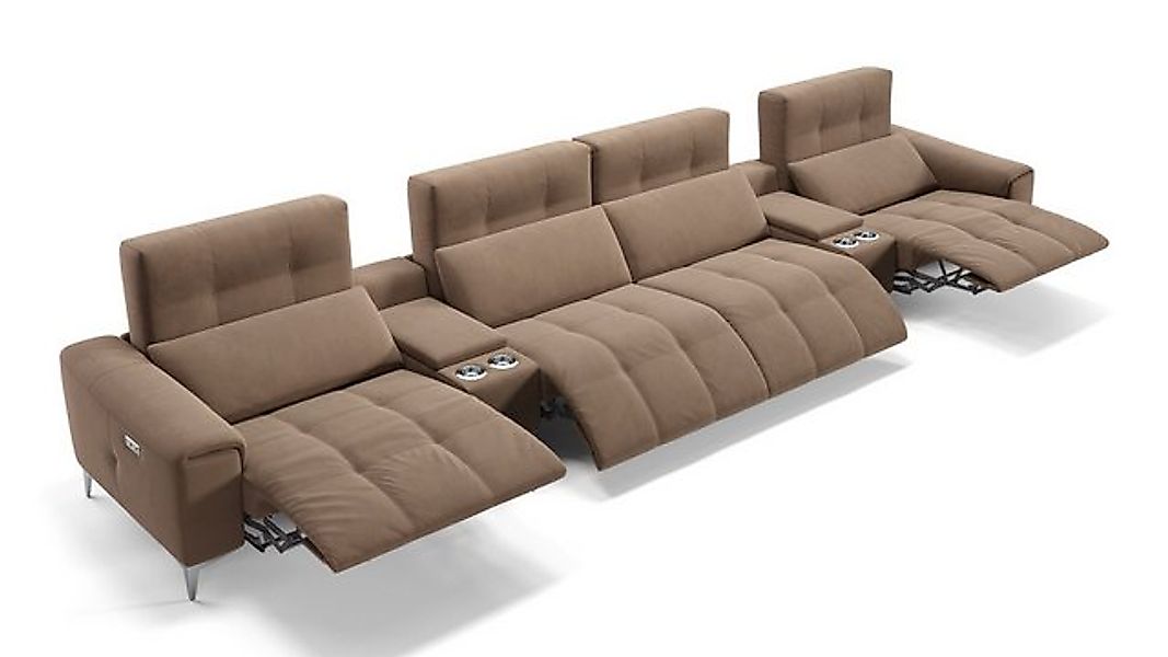 Sofanella 4-Sitzer Stoff SALENTO, Heimkinosofa, Kinocouch, Funktionssofa, K günstig online kaufen