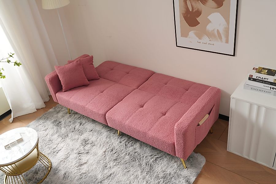 STILVORA Schlafsofa Zweisitzer Schlafsofa verstellbarem Winkel günstig online kaufen