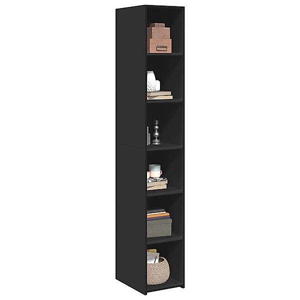 vidaXL Highboard Highboard Schwarz 30x41x185 cm günstig online kaufen