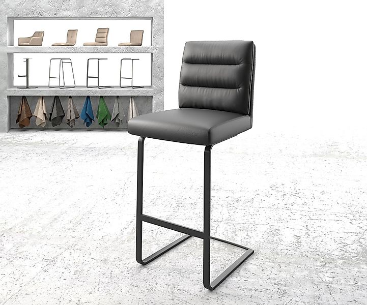 DELIFE Barhocker Pela-Flex, Freischwinger flach Metall günstig online kaufen