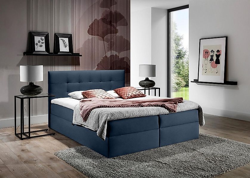 99rooms Boxspringbett Chester (Schlafzimmerbett, Bett), Design günstig online kaufen
