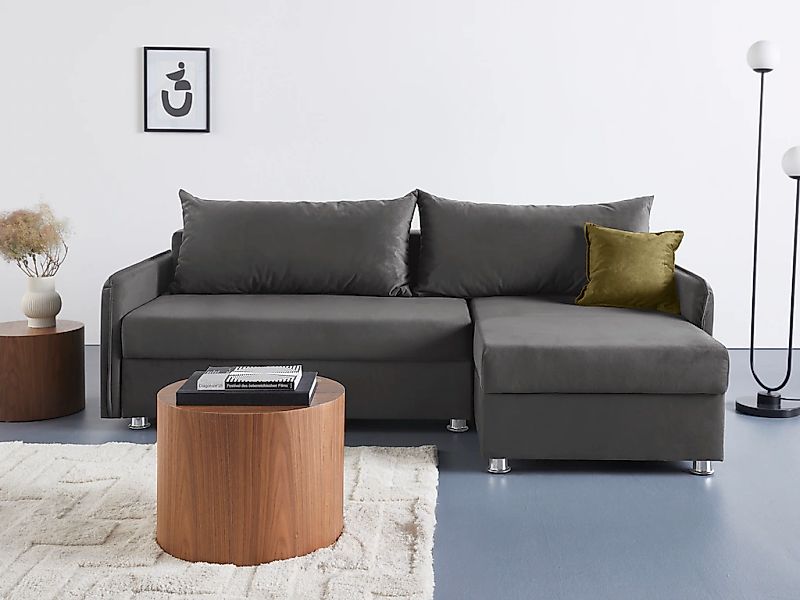 COLLECTION AB Ecksofa "Sunny L-Form" inkl. Bettfunktion und Bettkasten günstig online kaufen