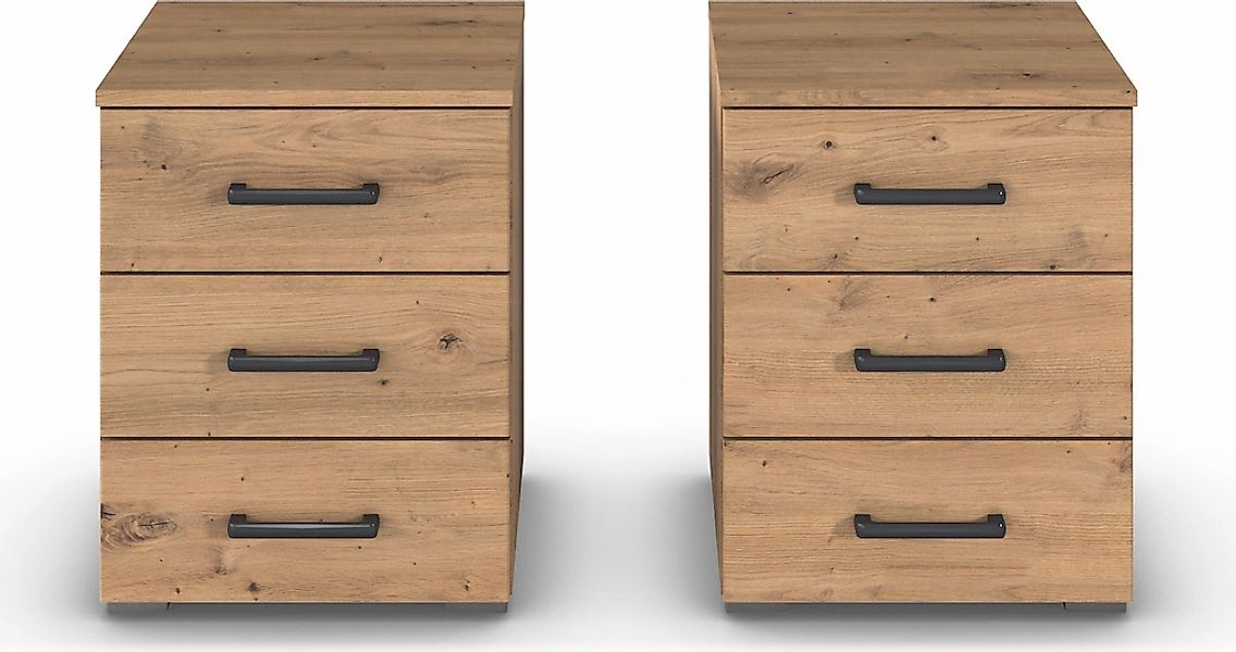 rauch Nachtkommode "Maika", jeweils 3 Schubladen mit großzügigem Stauraum günstig online kaufen