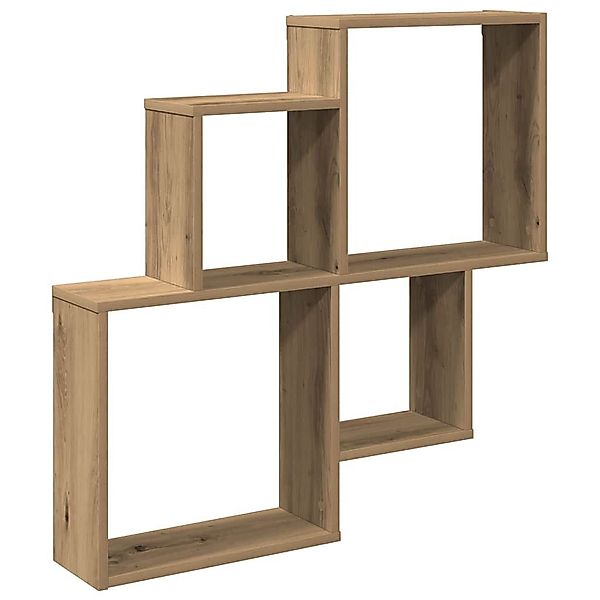 vidaXL Regal Wandregal Artisan-Eiche 80x15x78,5 cm günstig online kaufen