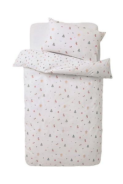 Next Bett-Set Bettbezug und Kissenbezug mit Weihnachtsmotiv, Bezug: Baumwol günstig online kaufen